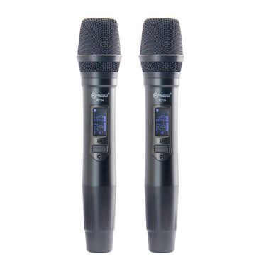 Microfono Krieg Inalambrico 2 Mano Uhf, K-734d